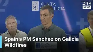 FULL: Spain’s PM Unveils Wildfire Prevention Plan During His Visit to Galicia Fire Operations | AP1G