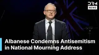 FULL SPEECH: Australian PM Albanese Delivers Powerful Tribute After Bondi Hanukkah Attack | AB1G
