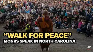 Full speech: Buddhist monk shares mindfulness message at Greensboro event