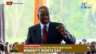 Full Speech: President Ruto Minority Rights Day