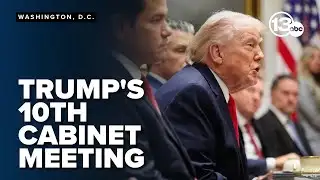 FULL: Trump hosts Cabinet meeting amid Minnesota crackdown, Democratic shutdown threats
