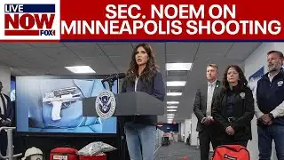 FULL UPDATE: Secretary Kristi Noem speaks on Minneapolis shooting