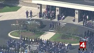 Funeral held in Auburn Hills for fallen MSP trooper