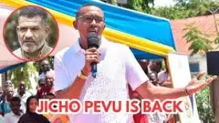 Furious Jicho Pevu drops a bombshell over Raila