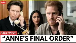 `FURIOUS’ Princess Anne BLOCKS Harry: "Not One Cent" From Diana’s Estate