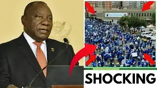Furious Protesters HUMILIATE Ramaphosa at Luthuli House – Calls for RESIGNATION GROW LOUDER!