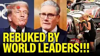 FURIOUS UK Leaders REBUKE Trump after he BETRAYS THEM