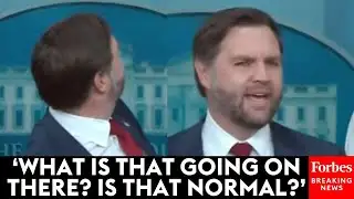 GAFFE: JD Vance Stops Mid-Sentence As 
