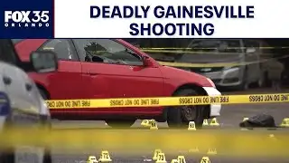 Gainesville shooting deemed random after man killed, officers shot
