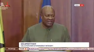GALAMSEY FIGHT: CALLS FOR STATE OF EMERGENCY INTENSIFY