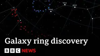 Galaxy ring discovery challenges thinking on universe | BBC News