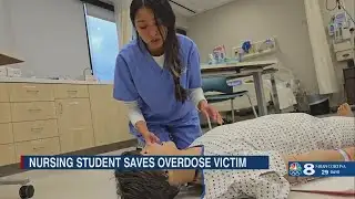 Galen Nursing student saves overdose victim