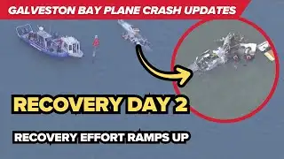 Galveston Bay plane crash: Navy lieutenant still missing as crews recover wreckage | 5 killed
