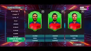 GAME Changer 5 PSL Auction Rc20 Live!