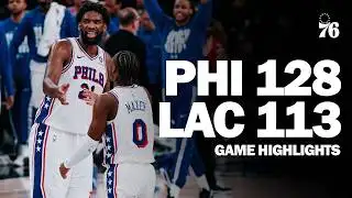 Game Highlights: Sixers Make It Four-In-A-Row With Win Over Clippers