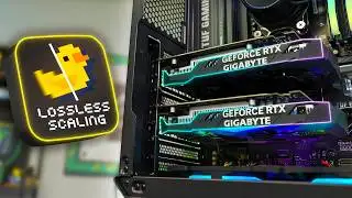 Gaming on TWO GPUs in 2025 is EASY & AWESOME