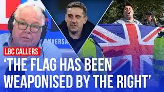 Gary Neville faces backlash over ‘angry white men’ video | LBC callers react