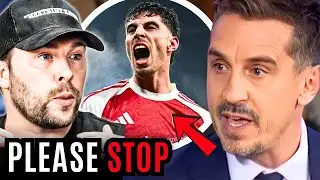 Gary Neville’s Arsenal Hate Is PATHETIC😮