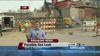 Gas leak at construction site prompts temporary evacuations
