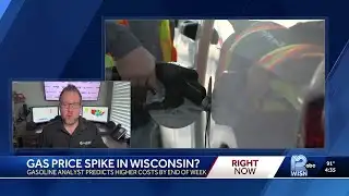 Gas price spike in Wisconsin?