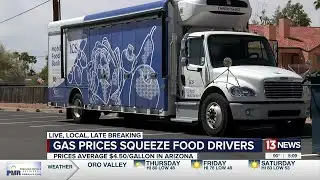 Gas prices squeeze food drivers