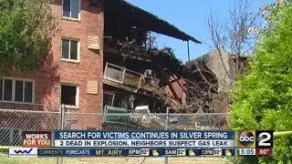 Gas smell investigated in deadly Silver Spring apartment fire