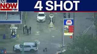 Gas station shooting: Gunman opens fire inside store, 4 people struck