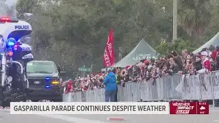 Gasparilla 2026 Parade took place despite cold weather conditions