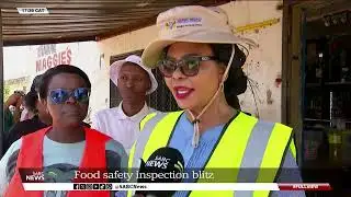 Gauteng Health MEC leads food safety inspection blitz