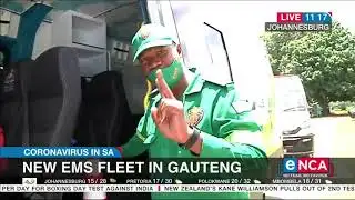 Gauteng launched new EMS fleet