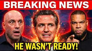 Gavin Newsom Faces Intense Live Pushback from Joe Rogan & Tyrus