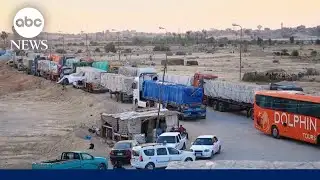 Gaza-Egypt border crossing at Rafah partially reopens after more than 2 years