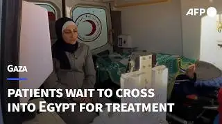 Gaza patients wait to cross into Egypt for treatment | AFP