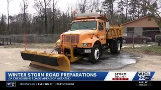 GDOT prepares for winter storm impacting Georgia roads