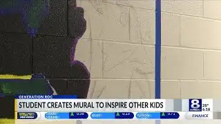 GEN ROC: High school student creates mural to inspire classmates