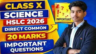 General Science Common Questions for HSLC 2026 Direct Common Questions | Dolfin Education 