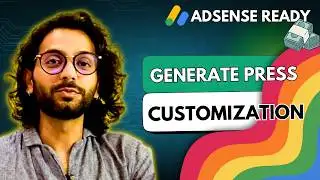GeneratePress Theme Customization ( Step By Step Guide 2025)