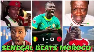GENZ HILARIOUS REACTION ON SENEGAL 1-0 WIN VS MOROCCO IN THE AFCON FINALS
