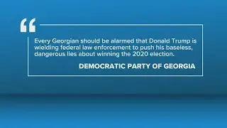 Georgia lawmakers react to FBI raid at Fulton County Elections Office