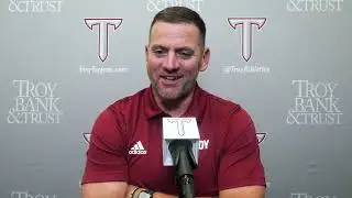 Gerad Parker Press Conference - Arkansas State Game