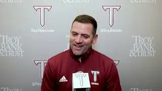 Gerad Parker Press Conference - James Madison Game