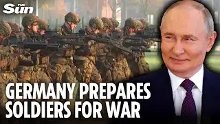 Germany drafts EVERY 18-year-old man for military tests in emergency WW3 plans