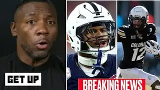 GET UP | "Carter or Travis with 3rd pick?" - Ryan Clark breaks dream scenario for Giants in 1st Rd