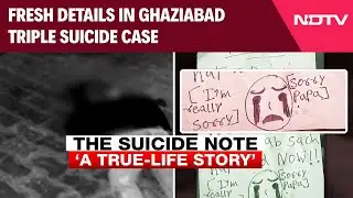 Ghaziabad Triple Suicide Case: Sisters Jump Off 9th Floor, Leaves Note For Father