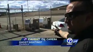 Ghost-like figure shows up on police station video