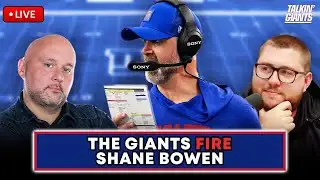 Giants Fire Shane Bowen Reaction | 924