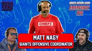 Giants Hire Matt Nagy as Offensive Coordinator | 122