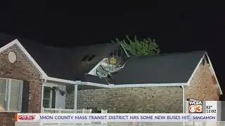 Gifford house fire extinguished following lightning strike