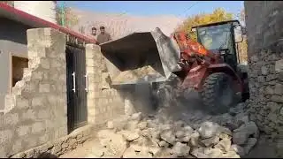 Gilgit Anti Encroachment Operation Crackdown in Gilgit Houses and Illegal Sheds Demolished Footages