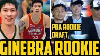 GINEBRA NEW BIGMAN SONNY ESTIL SA ROOKIE DRAFT | 1ST ROUND PBA ROOKIE DRAFT